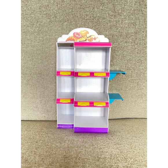 Shopkins Pick N Pack Small Mart Grocery Store Shelf Play Set - Picture 1 of 4